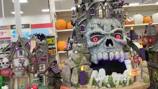 HALLOWEEN MINIATURE CARNIVAL SCARY TOWN  LEMAX SPOOKY TOWN ANIMATED DISPLAY CREEPY SOUNDS amp LIGHTS [upl. by Risay]