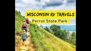 Wisconsin RV Travels Wisconsin State Parks Perrot State Park [upl. by Suoivart734]