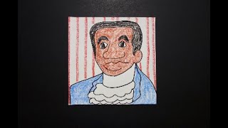 Lets Draw Crispus Attucks African American Hero American Revolution [upl. by Ennovahs835]