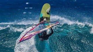 Windsurfing in Extreme Wind and Waves [upl. by Nahseez]