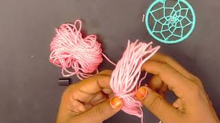 Crochet Dream Catcher Learn How To Crochet Dream Catcher Step By Step Tutorial [upl. by Hadwin959]