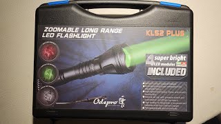 Odepro KL52PLUS predator hunting light An affordable and powerful option [upl. by Tugman]