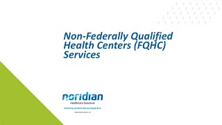 NonFederally Qualified Health Centers FQHC Services [upl. by Ainel]