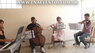 LNA Eventos  Musica para recepcion de bodas  Bittersweet symphony violin cover [upl. by Towny]