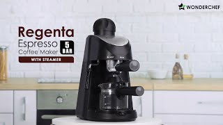 Wonderchef Regenta 5 Bar Espresso Coffee Maker [upl. by Sparhawk]