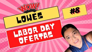 QUE OFERTAS HAY EN LOWES videos laborday2024 women [upl. by Chader]