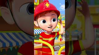 Ruedas Del Camión De Bomberos Canción Divertida Para Niños Pequeños shorts car toys music funny [upl. by Aimar]