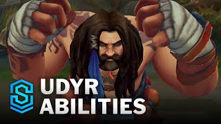 Udyr the Spirit Walker Ability Reveal  VGU Rework [upl. by Gally289]