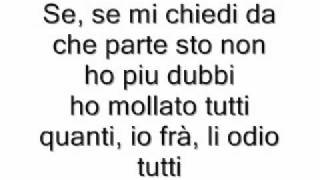 Fedez  Anthem Pt2 Feat Ted Bee  testo [upl. by Airol395]