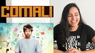 Comali Official Trailer Tamil REACTION  Jayam Ravi  Kajal Aggarwal  COMALI REACTION [upl. by Shayla]