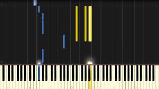 Hurts  Stay Piano Tutorial Synthesia [upl. by Eem]