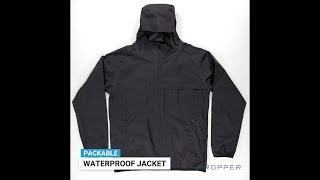 How To Pack the Propper® Packable Waterproof Jacket [upl. by Fisch]