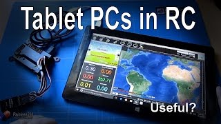 RC Review Using a Windows Tablet PC in RC from Banggoodcom [upl. by Adnaram]