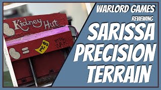 Reviewing Sarissa Precision Terrain for Scifi Gaming [upl. by Kenneth]