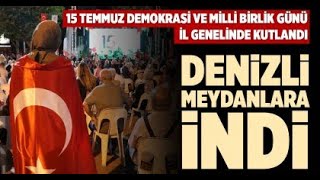 DENİZLİ MEYDANLARA İNDİ [upl. by Anele]