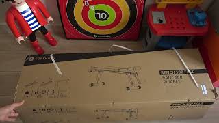 Unboxing Corength Bench 500 Fold [upl. by Andria]