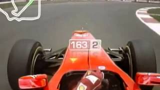 9 Alonso onboard Gran Bretagna 2011 [upl. by Yatnuhs]