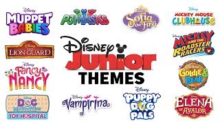 Theme Songs Compilation  disneyjr [upl. by Traci]