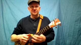 Chelsea Dagger  Fratellis ukulele tutorial by MUJ [upl. by Raddie907]