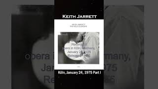 Keith Jarrett  The Koln Concert Part I1975 The Koln Concert [upl. by Joly]