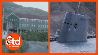 1982 Falklands War  Rare Footage of South Georgia Battle Aftermath [upl. by Atal]