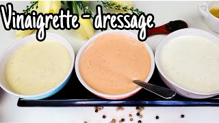 Vinaigrettes pour salade facile a realiserdressage pour saladecomment faire une vinaigrette [upl. by Waxman]