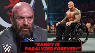 quotITS OVER FOR RANDYquotTriple H Made HUGE Announcement ON RANDY ORTON injury 2024 [upl. by Pietrek130]