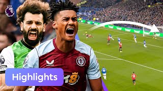 Liverpool go TOP and Aston Villa extend run  Premier League Highlights Matchweeks 1316 [upl. by Merrel]