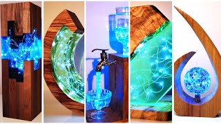 5 Most Amazing Epoxy Resin Lamps  Resin Art [upl. by Seta972]