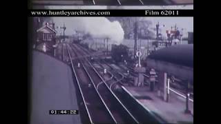 Oswestry Last days of the Cambrian Railway 1960s Archive film 62011 [upl. by Manon]