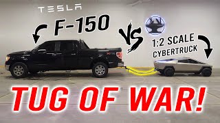 12 Tesla Cybertruck VS Ford F150 Part 55 THE BIG TEST [upl. by Eliades]