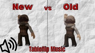 New Vs Old Tableflip Music  The Strongest Battlegrounds [upl. by Rabbaj]