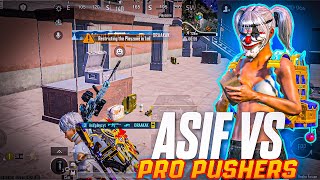 Asif vs Pro Rank Pushers  BGMI GAMEPLAY  OnePlus9R98T7T76T8N105GN100Nord5TNeverSettle [upl. by Eemla628]