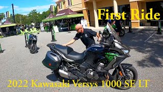 2022 Kawasaki Versys 1000 SE LT  Test Ride and First Ride Impressions [upl. by Biondo]