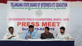 TS Intermediate Exam Time table 2019  27022019 to 13032019 [upl. by Ayekat433]