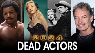 17 Notable Actors Who Died in 2024 [upl. by Alaehs]