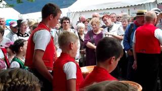 Alpine Theme of Brahms First Symphony Interlaken Eidgenössisches Jodlerfest 2011 [upl. by Rodd]