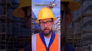 Part 135  work smarter not harder👷💡workers construction work smart job viralvideo shorts [upl. by Gallenz77]