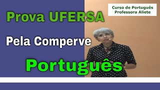 COMPERVE elaborando Prova da UFERSA  Dicas REDAÇÃO e Português  Concurso UFERSA e UFRN 2021 [upl. by Ordway]