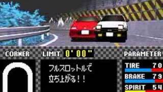 Initial D GBA AE86 vs Honda Civic [upl. by Yhtuv326]