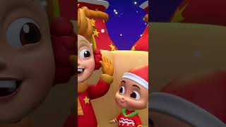 Jingle Bells Jingle Bells Christmas Song shorts xmassong merrychristmas cartoonvideos [upl. by Aronas]