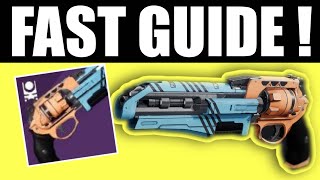 How To Get The Palindrome Destiny 2 Fast Easy Guide  FAST FARM [upl. by Purpura984]