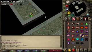 OSRS Elite Clue Step  Dig under Razalors toad batta  USING SLAYER RING [upl. by Anemolihp]