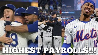 MLB teams with the 3 highest payrolls are in the final four in the playoffs [upl. by Nairde]