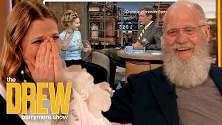 David Letterman Rewatches the Iconic Moment Drew Barrymore Flashed Him on TV 25 Years Ago Extended [upl. by Clotilde]