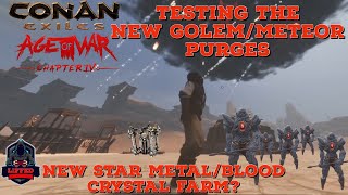 Conan Exiles Trying The New Golum And Meteor Purge  Ballista [upl. by Geoff38]