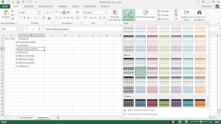 Excel 2013 PivotTabellenTutorial Beziehungen zwischen Tabellen video2braincom [upl. by Ahsakat715]