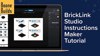 Bricklink Studio Instructions Maker Tutorial [upl. by Witte654]