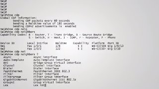 How to Discover Neighbor  CISCO CCNA [upl. by Assilen548]