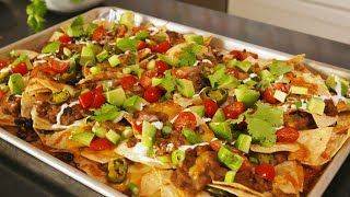 How To Make The Best Nachos Ever  Delish [upl. by Quartus]